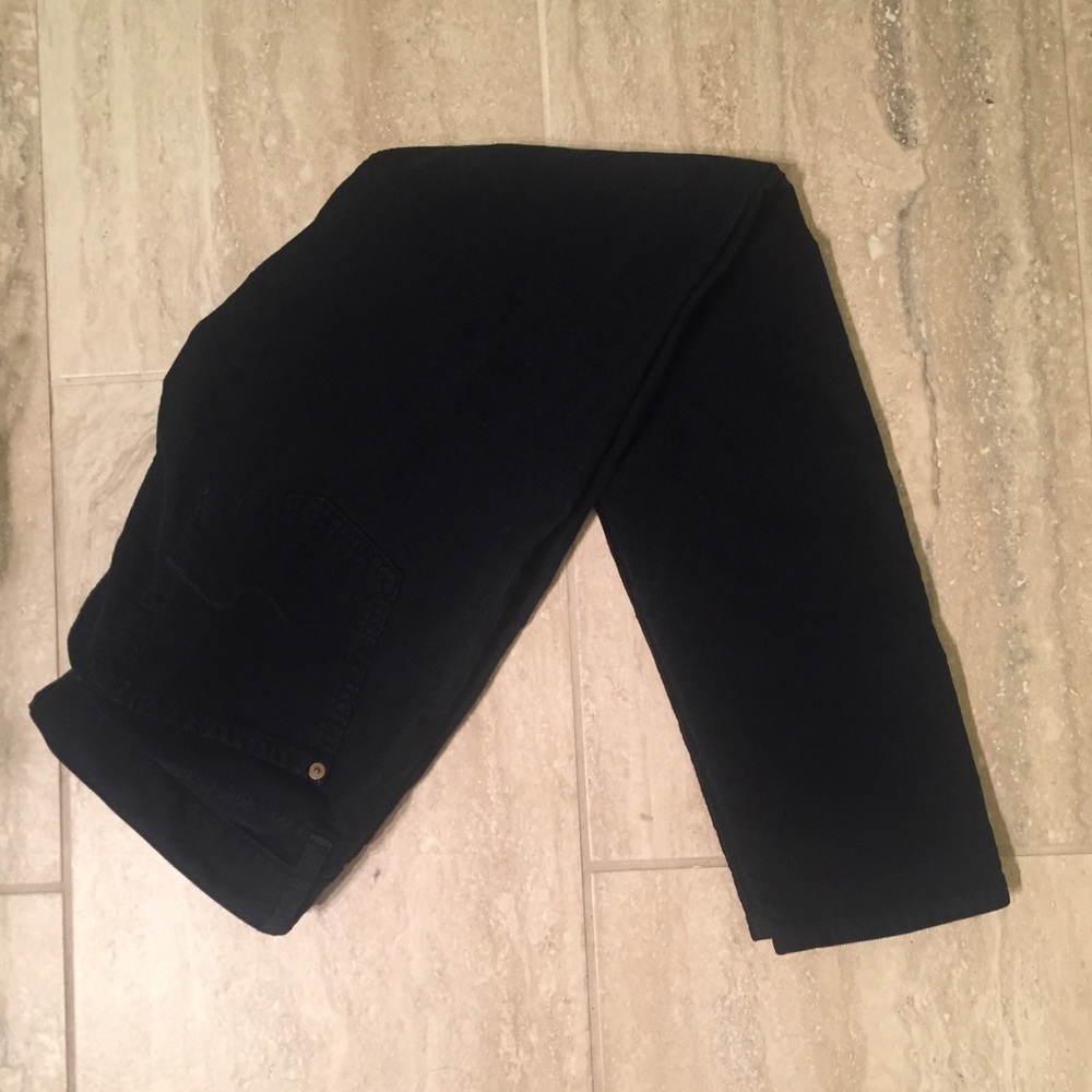 Navy 7 for all mankind corduroy pants size 29